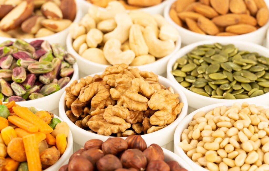 Lebe vegan - bleibe gesund. Nüsse und Samen - wertvolle Proteine helfen dabei