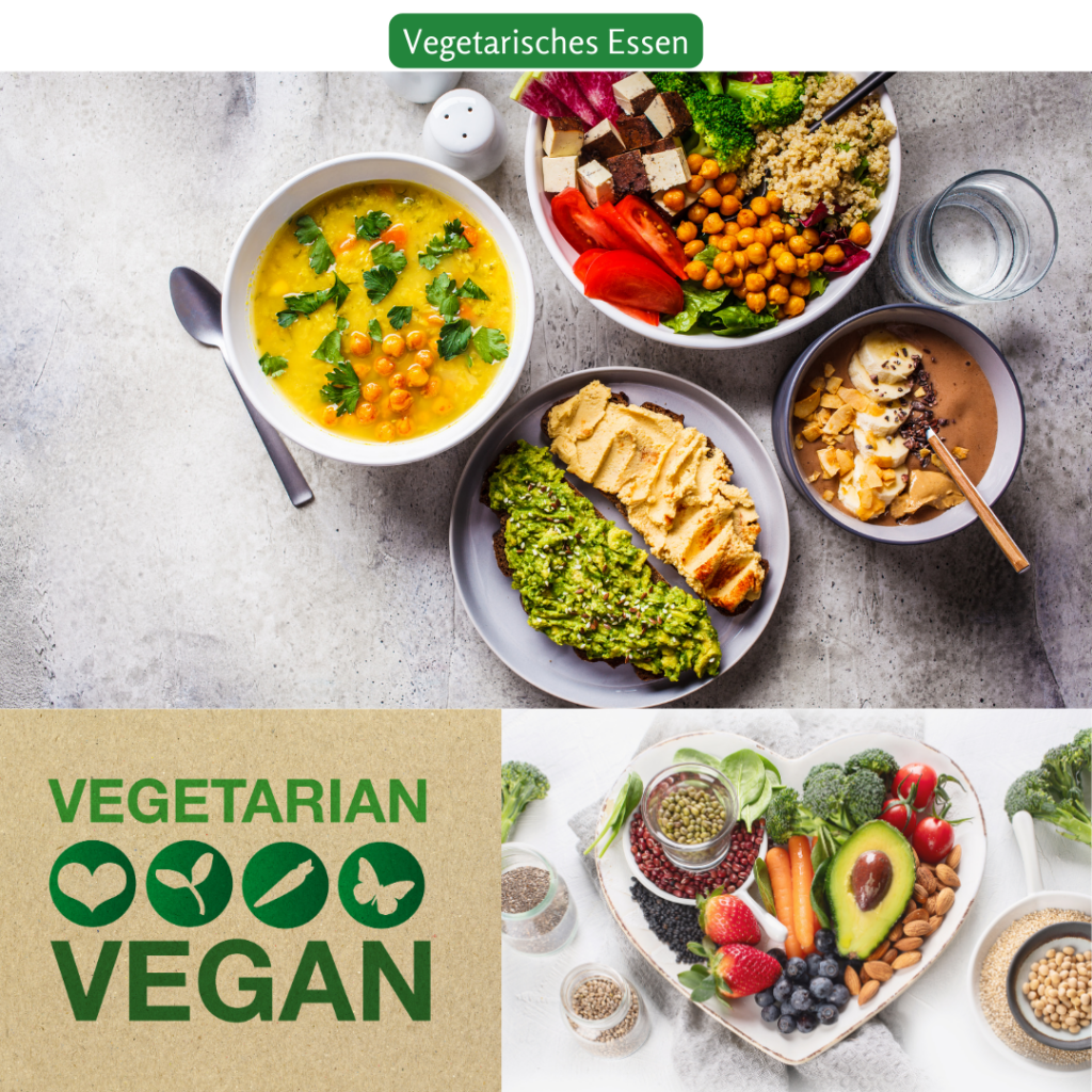 Vegan oder Nicht-Vegan ernähren